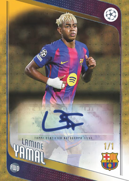 Topps Flagship UEFA Club Competitions Soccer Hobby Box 2025-26