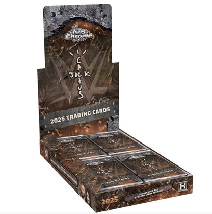 Topps 2025 WWE Chrome Cactus Jack Wrestling Hobby Box