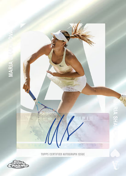 Topps 2025 Tennis Chrome Hobby Box