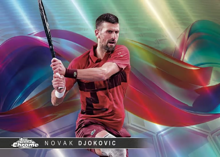 Topps 2025 Tennis Chrome Breaker Delight Box