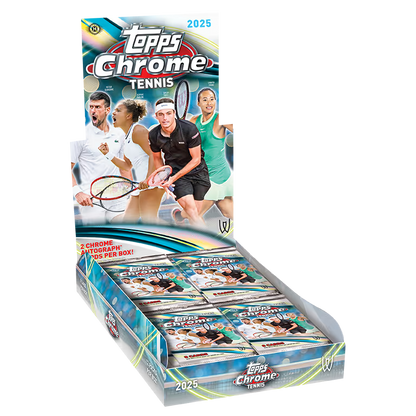Topps 2025 Tennis Chrome Hobby Box