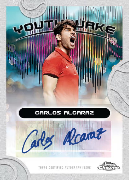 Topps 2025 Tennis Chrome Breaker Delight Box