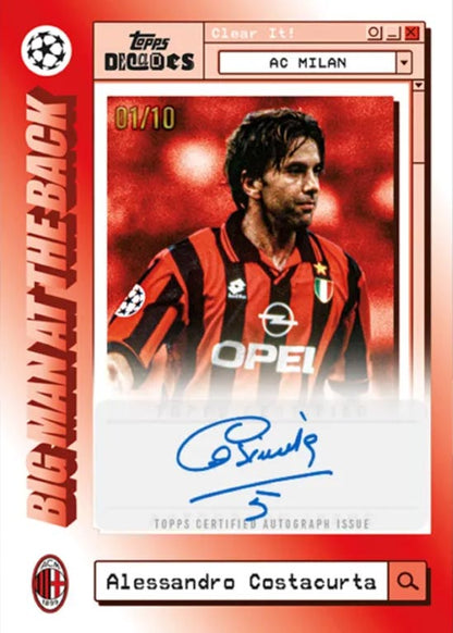 Topps Decades 1990’s Edition UEFA Club Competitions 2025