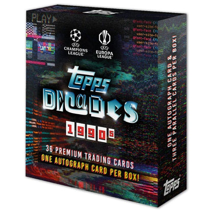 Topps Decades 1990’s Edition UEFA Club Competitions 2025