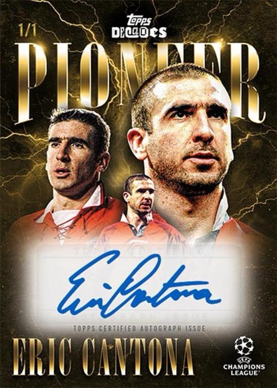 Topps Decades 1990’s Edition UEFA Club Competitions 2025