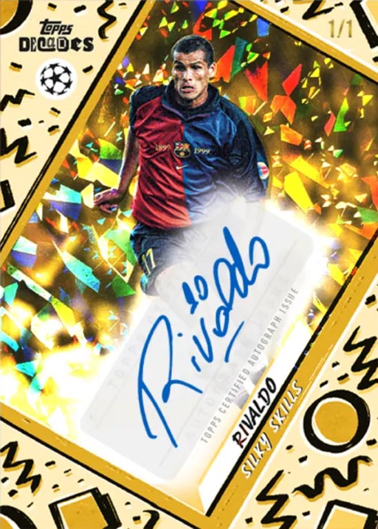 Topps Decades 1990’s Edition UEFA Club Competitions 2025