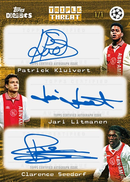 Topps Decades 1990’s Edition UEFA Club Competitions 2025