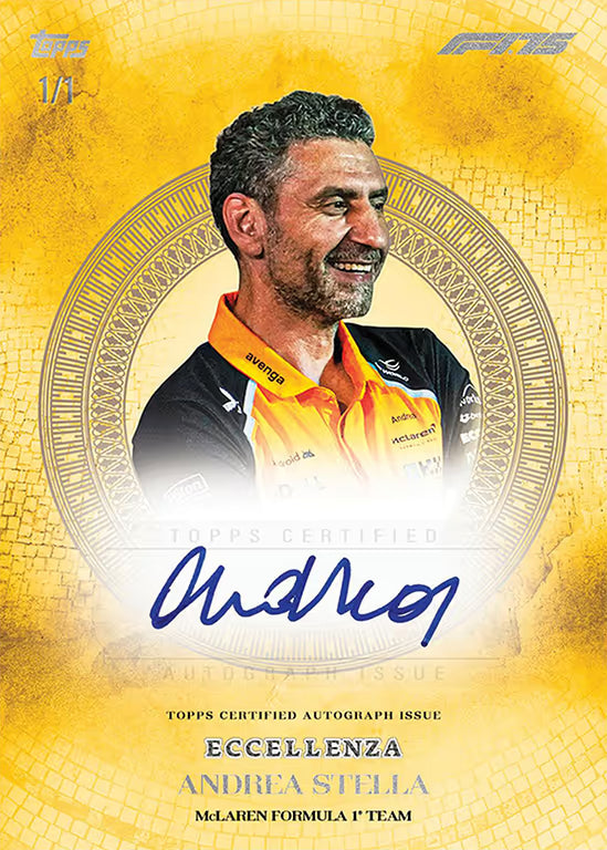 Topps Eccellenza Formula 1 2025