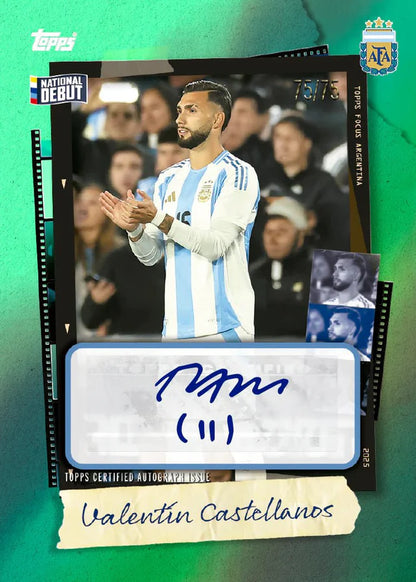 2025 Topps  Focus Argentina Hobby Box
