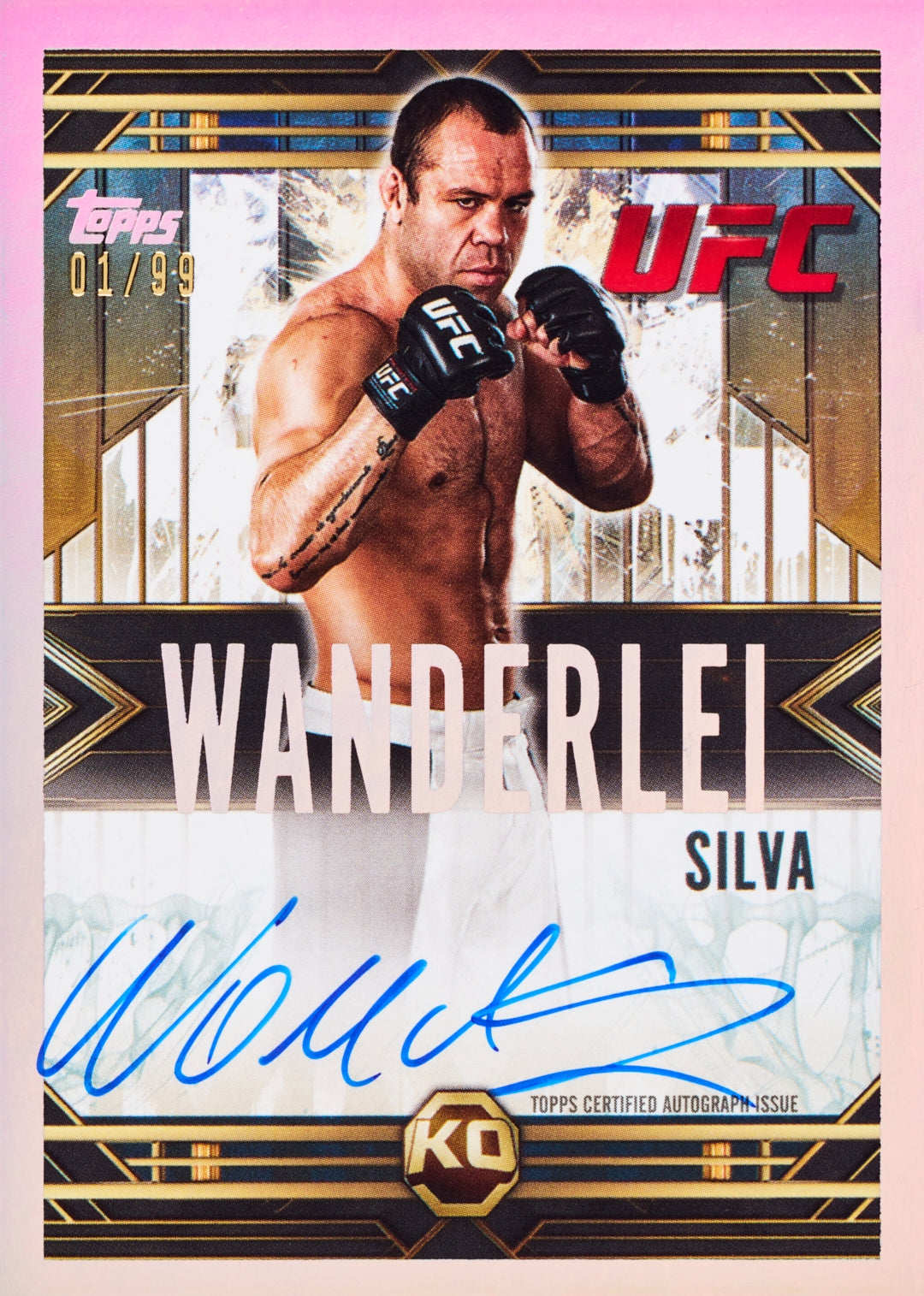 2025 Topps Knockout UFC - 1x Hobby Box
