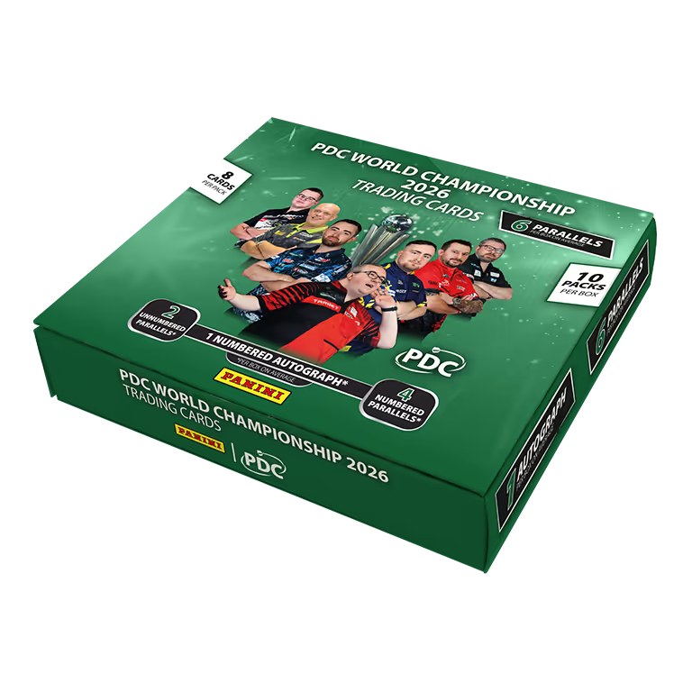 2026 PANINI PDC World Championship Darts Cards Premium Box