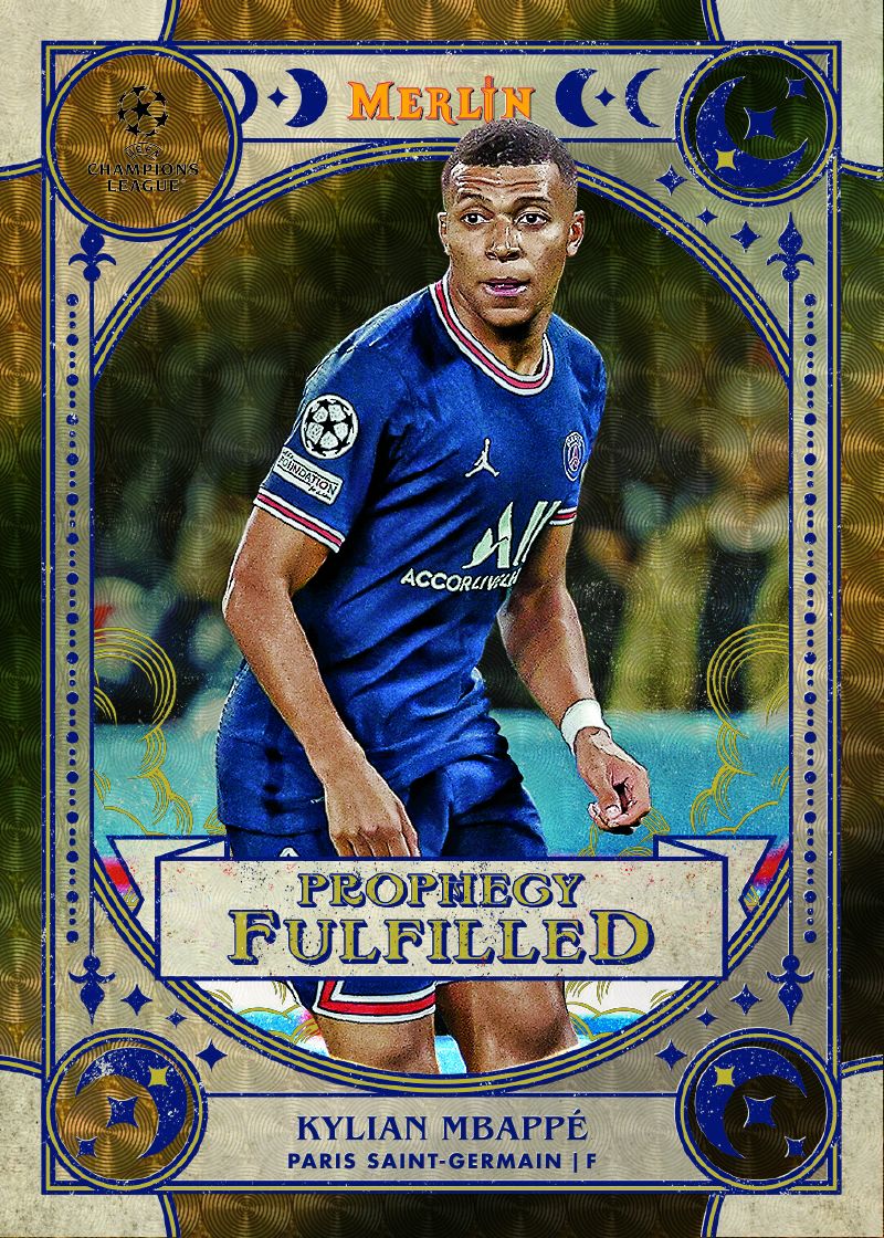 2021-22 TOPPS Merlin Chrome UEFA Champions League Soccer Hobby Box