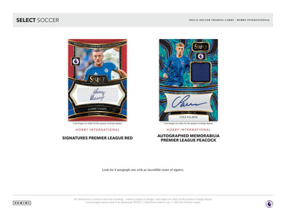 Panini Select Premier League EPL Soccer International Hobby 2024/25