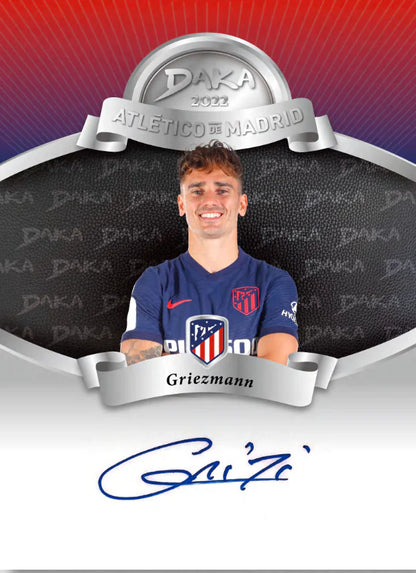 Daka Atletico Madrid Team Set 2021/22 – Premium Box mit PSA-Slab Karte
