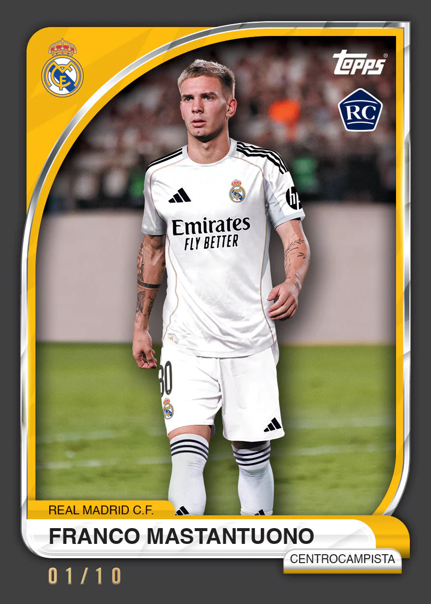 Topps 2025-26 Real Madrid Collector Tin Dose