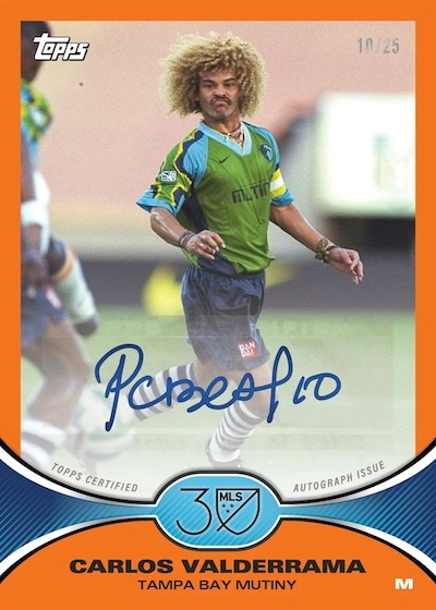 2025 Topps MLS 30th Anniversary Collection