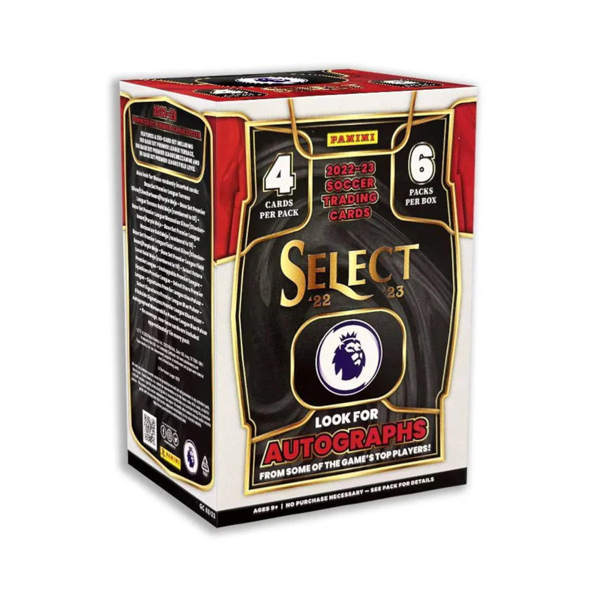 Panini Select Premier League EPL Soccer 6-Pack Blaster Box 2022/23