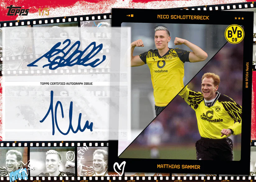 Topps Focus BVB Borussia Dortmund 2025/26 - Hobby Box