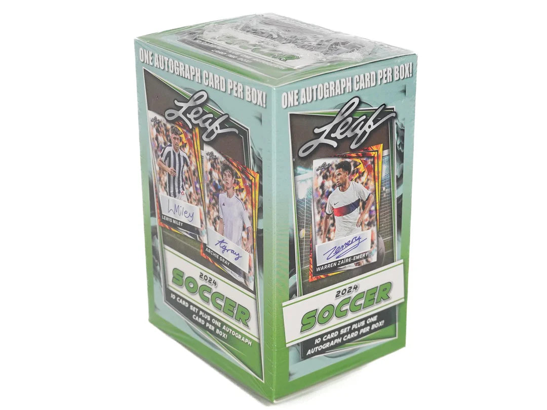 2024 Leaf Soccer Blaster (JEDE BOX 1 AUTOGRAMM GARANTIERT)