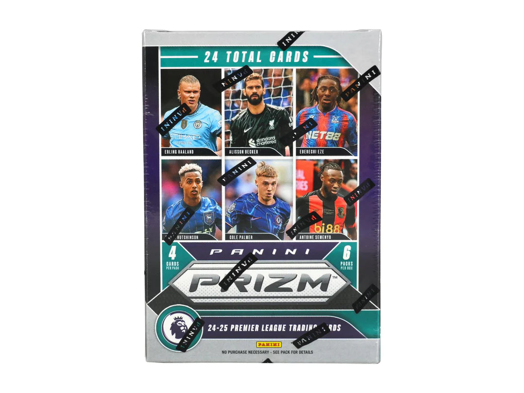 2024/25 Panini Prizm Premier League EPL Soccer 6-Pack Blaster (Pink Mosaic Prizms)