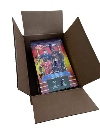 6-Box  FULL CASE RTB Break – 2022/23 Topps Finest Flashbacks UEFA – 10 Spots