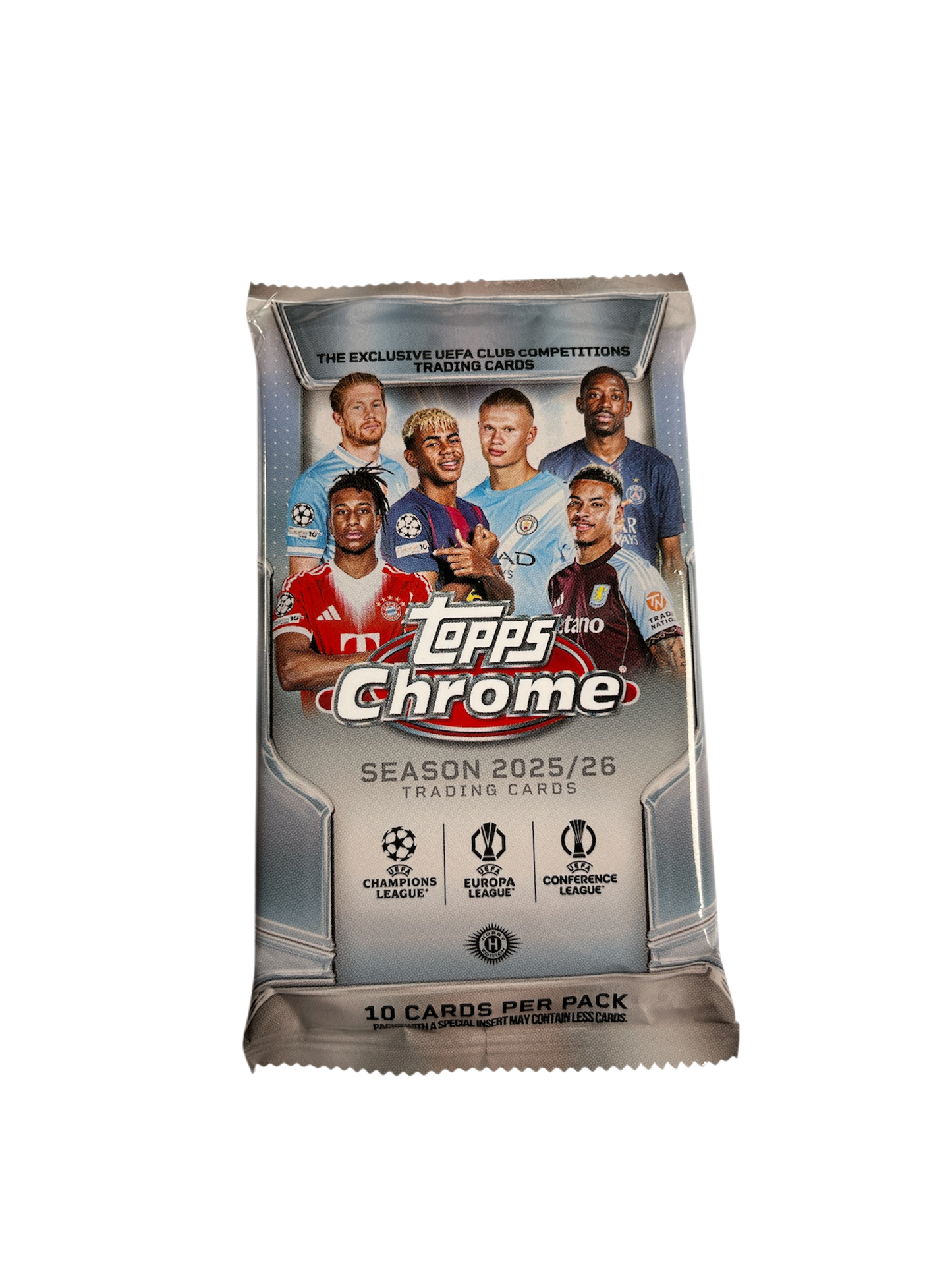 1x EINZELPACK 2025-26 Topps UCC Chrome Jumbo Box