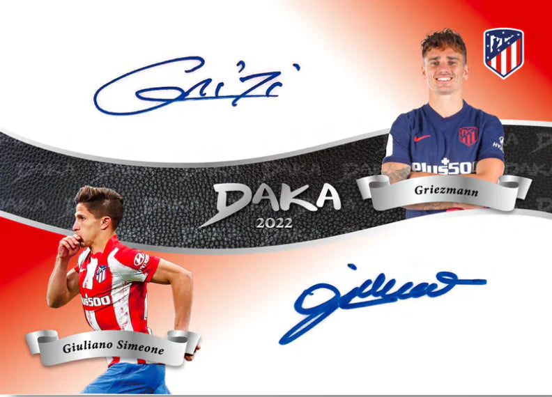 Daka Atletico Madrid Team Set 2021/22 – Premium Box mit PSA-Slab Karte