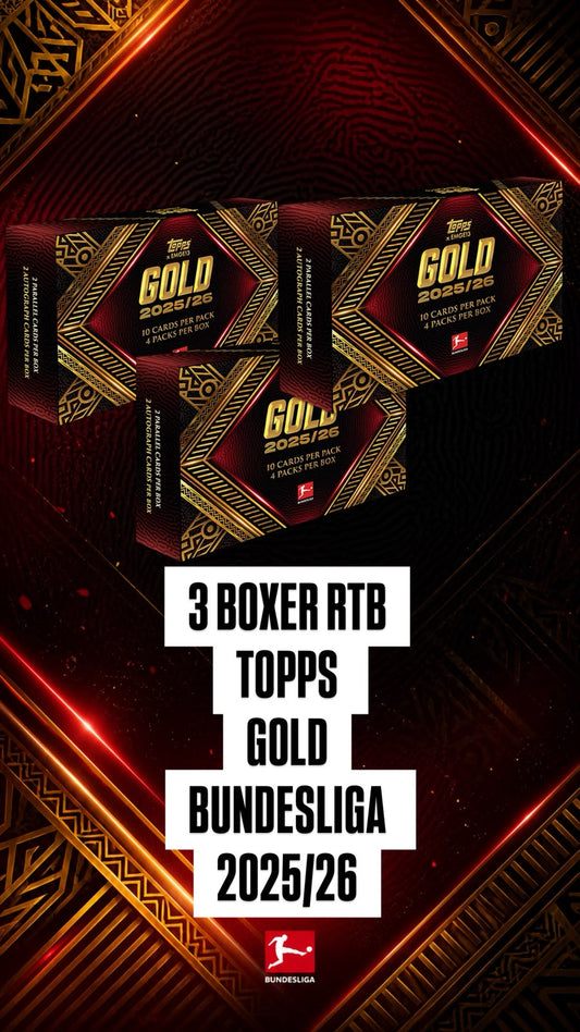 #1 RTB Topps Gold Bundesliga 2025/26 Hobby Box