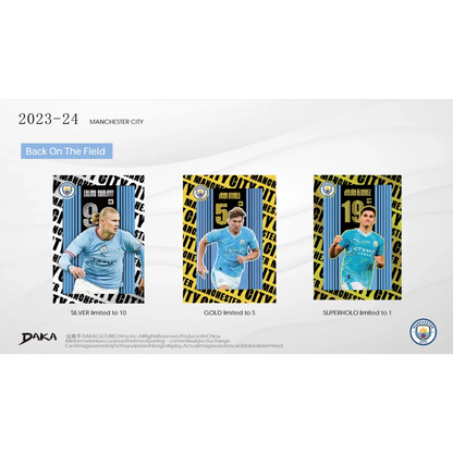 Daka 2023-24 Manchester City Holocene - Hobby Box