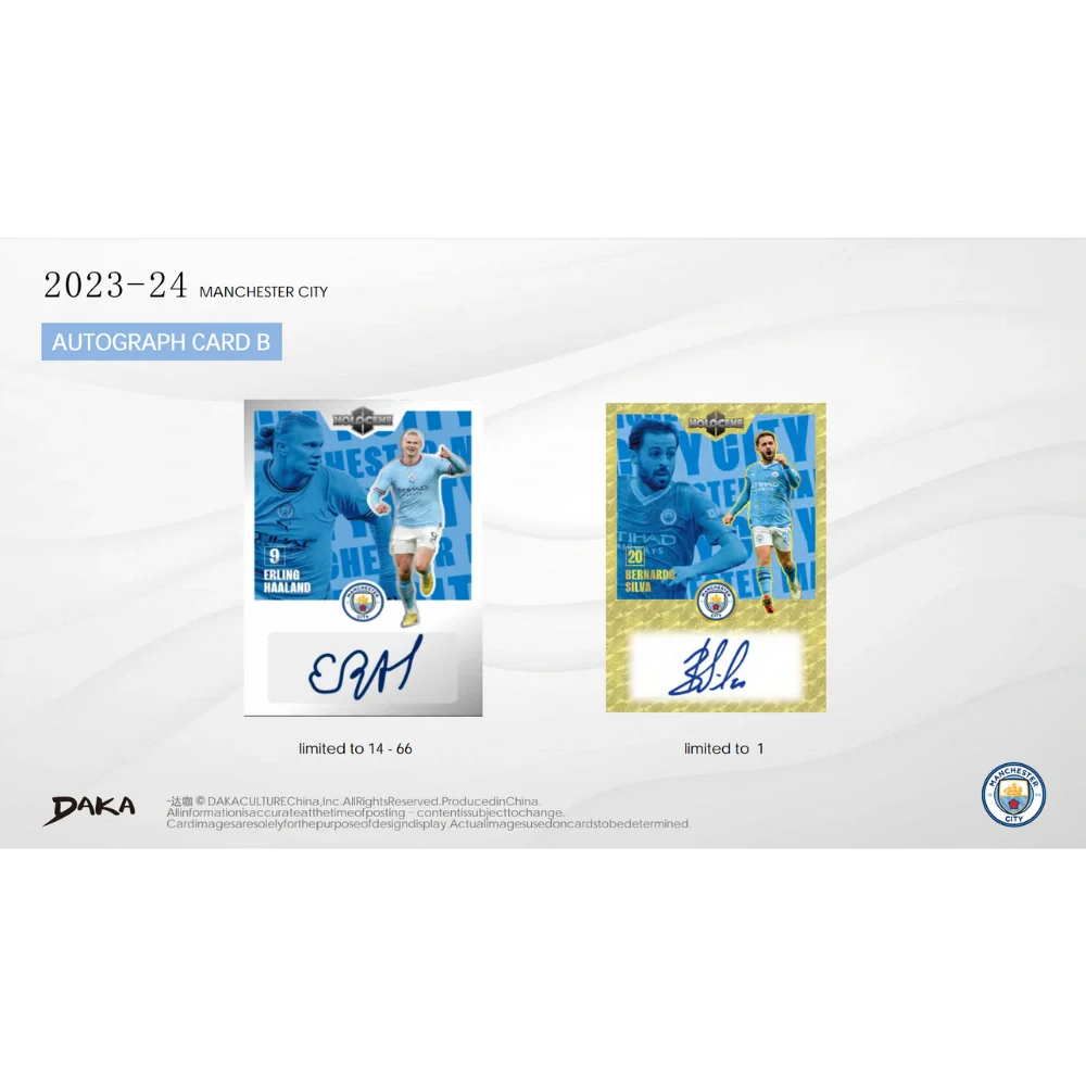 Daka 2023-24 Manchester City Holocene - Hobby Box