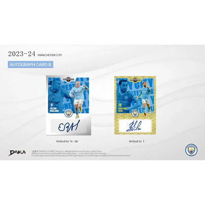 Daka 2023-24 Manchester City Holocene - Hobby Box