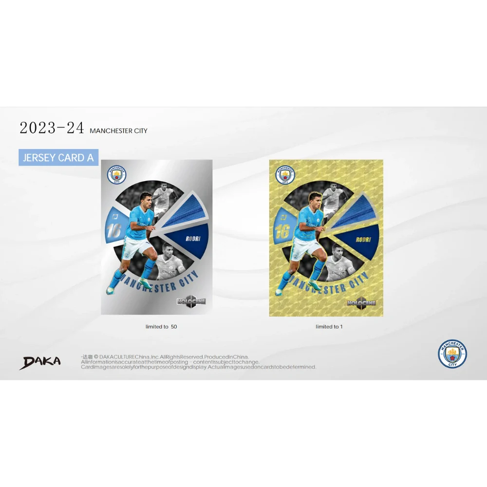 Daka 2023-24 Manchester City Holocene - Hobby Box