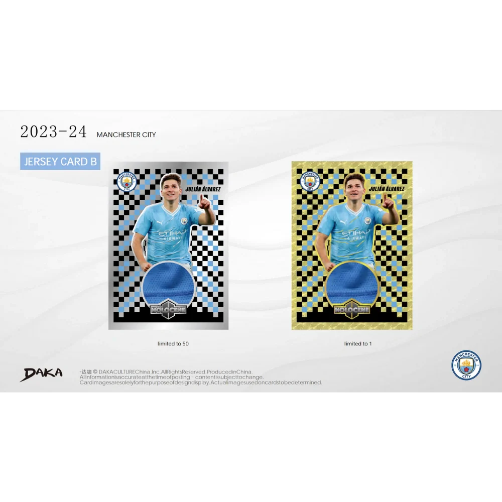 Daka 2023-24 Manchester City Holocene - Hobby Box