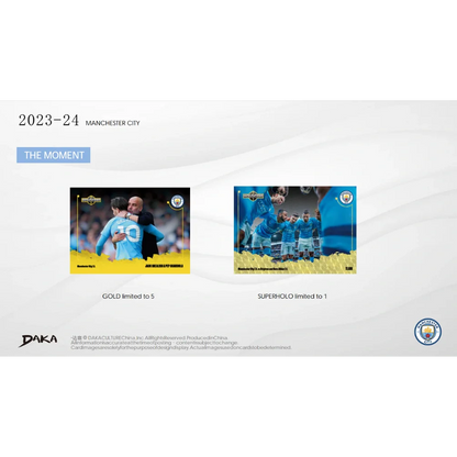 Daka 2023-24 Manchester City Holocene - Hobby Box