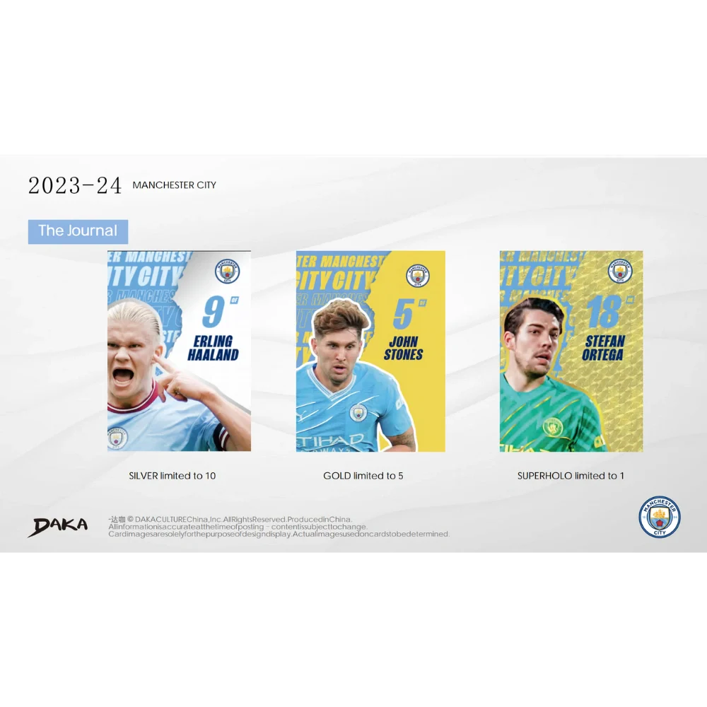 Daka 2023-24 Manchester City Holocene - Hobby Box