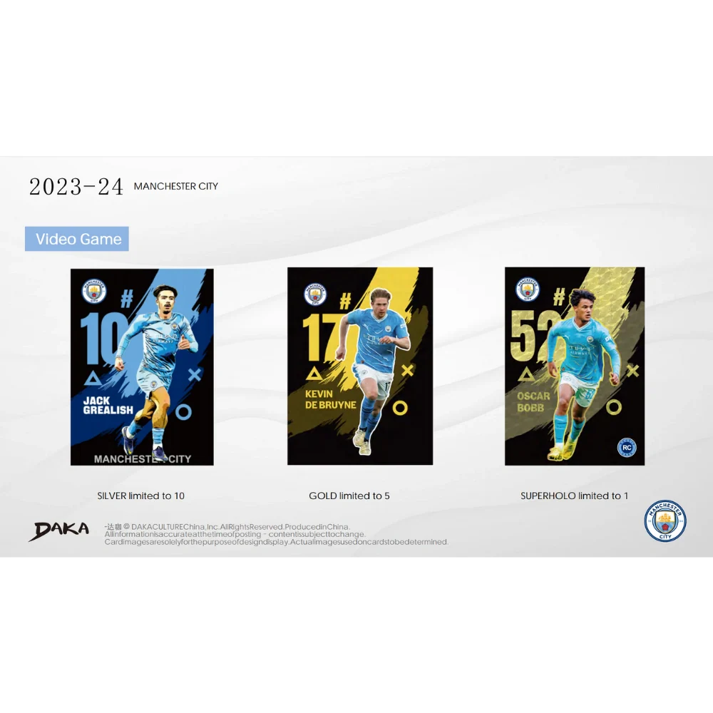 Daka 2023-24 Manchester City Holocene - Hobby Box