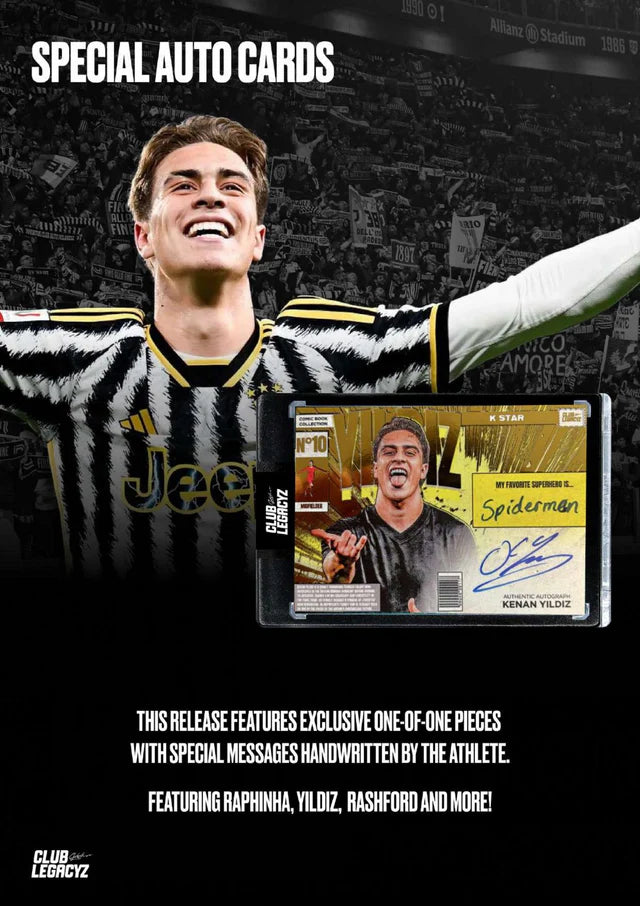 Club Legacyz - Icons 4th Edition World Heroes Football Cards Display