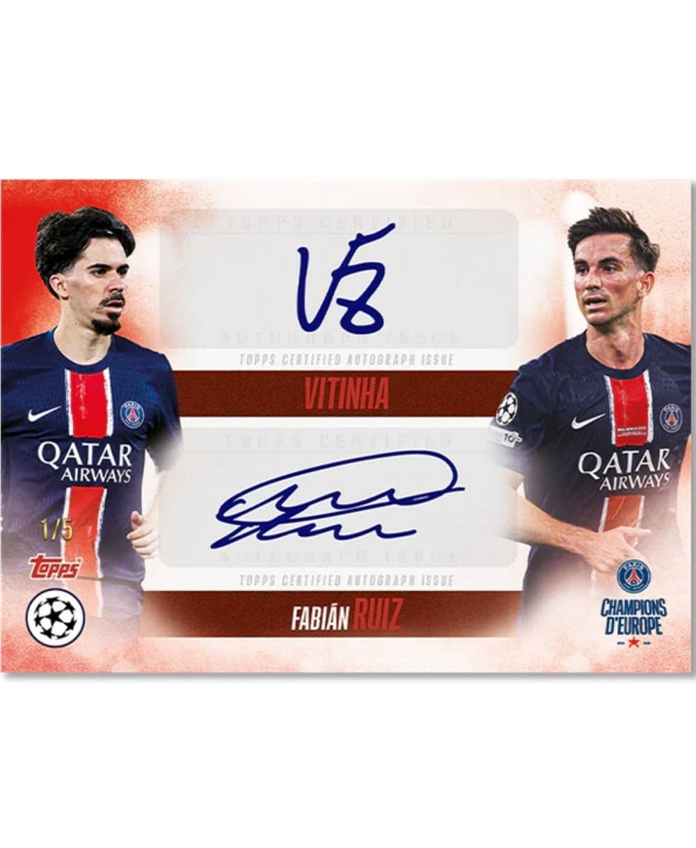 Topps 2025 PSG Champions d'Europe Hobby Box