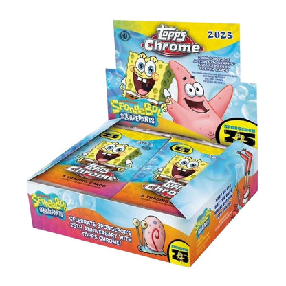 SpongeBob Chrome 25th Anniversary Hobby (Topps 2025)
