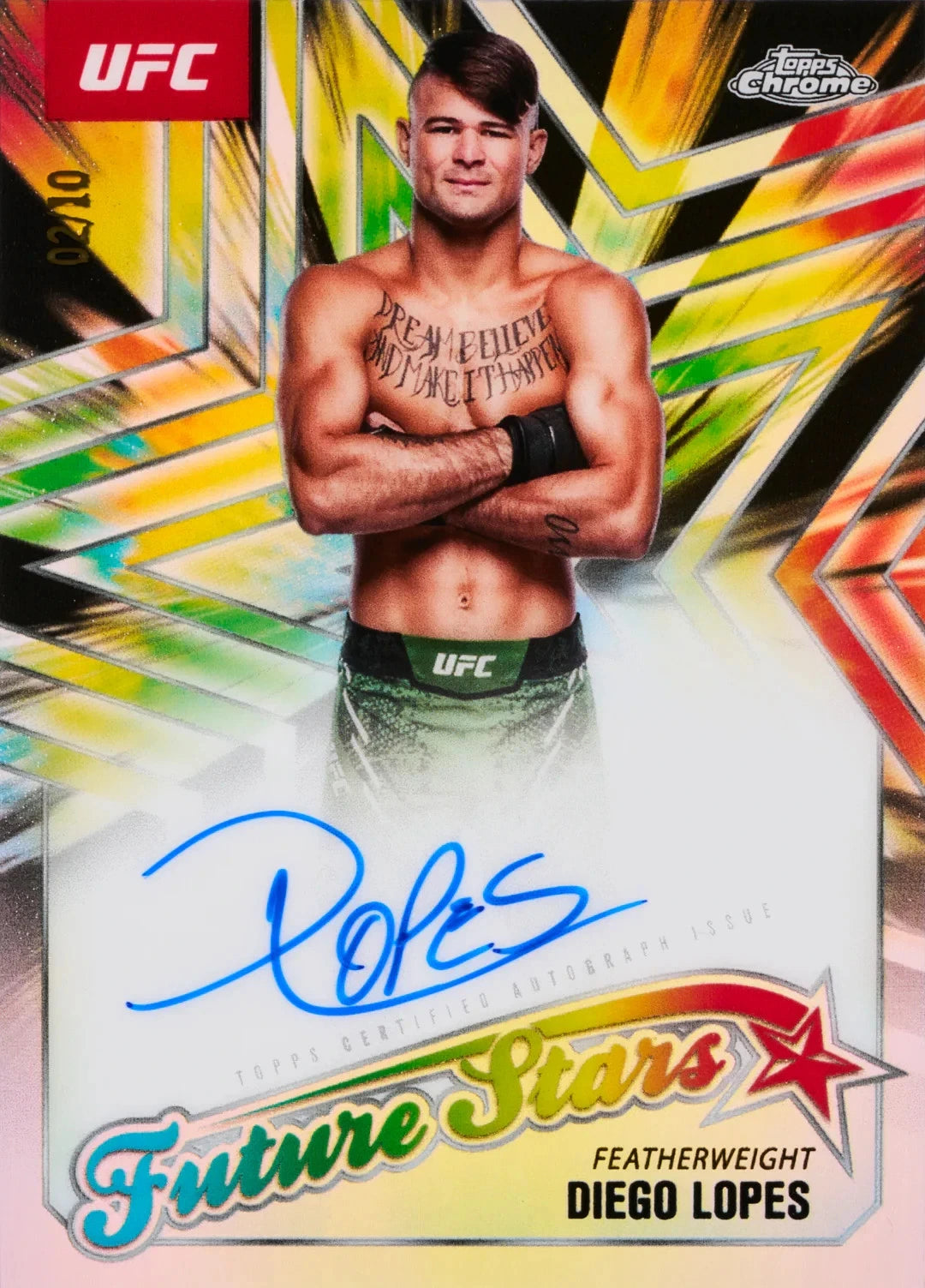Topps Chrome UFC Hobby Box 2025