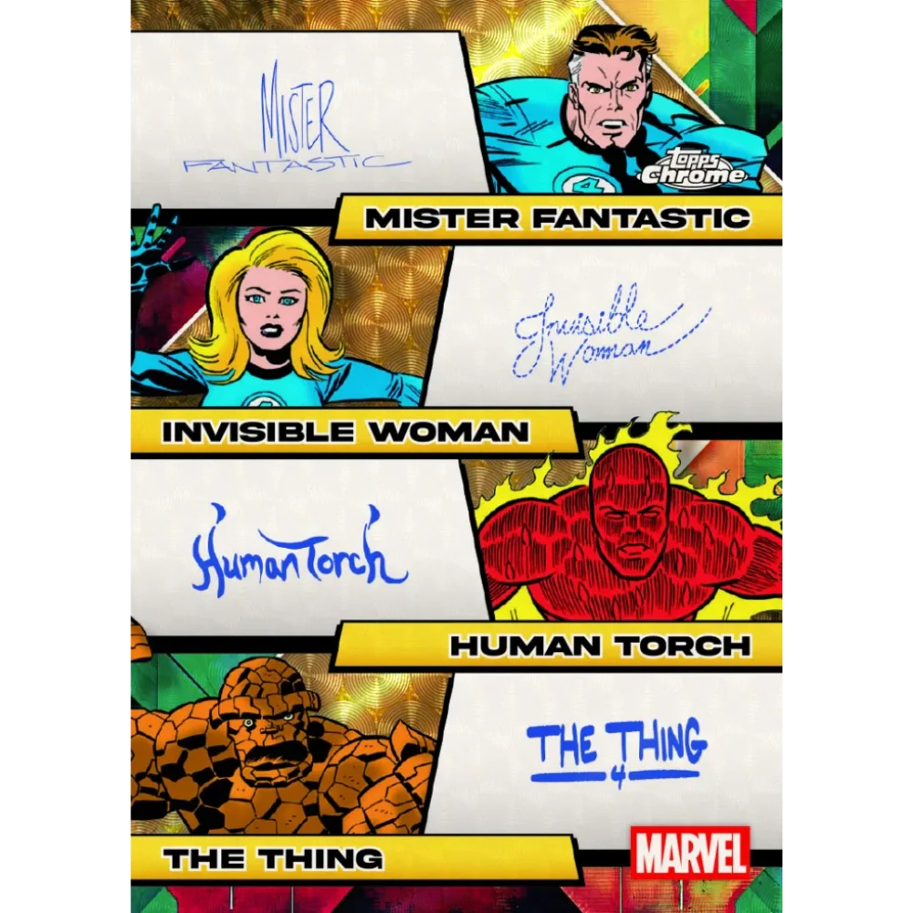 2025 Topps Marvel Comics Chrome Hobby Box