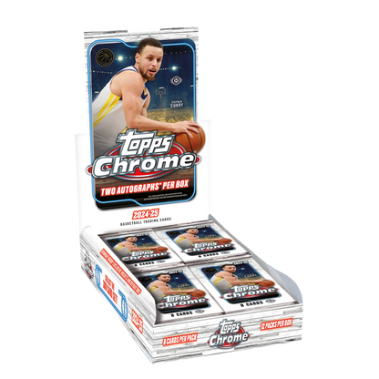 2024-25 Topps Chrome Basketball NBA Hobby Box